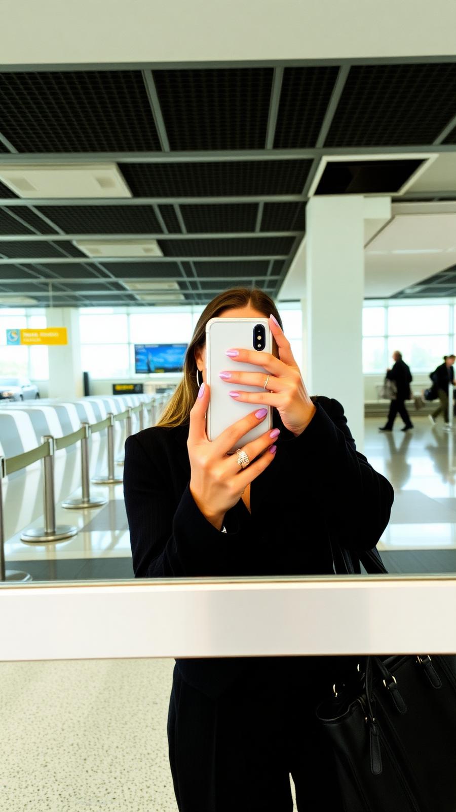 OBJKTS travel ring styling — Airport mirror